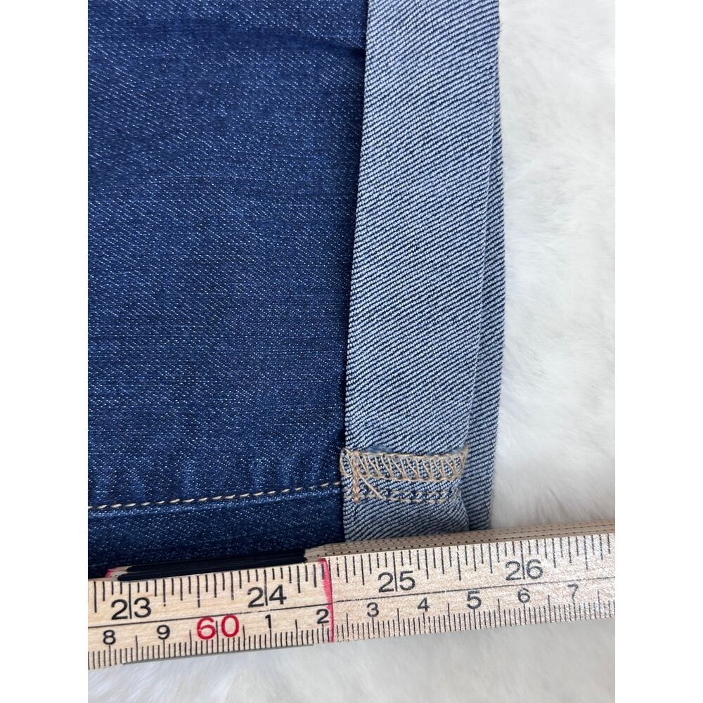 PAIGE Kylie Crop Roll Up Jeans Women's 27 Andrea Wash Mid Rise Skinny Crop Denim - Picture 13 of 16